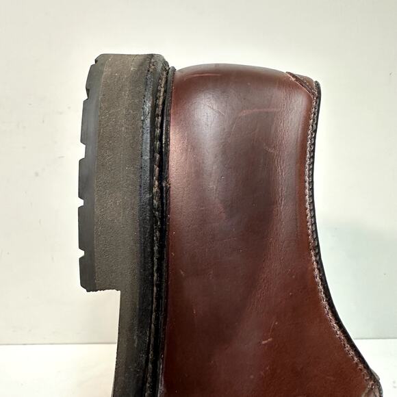 EXCELLENT Alden Plain Toe Blucher Brown Horween Chromexcel PTB Made USA 10.5 C main image 7